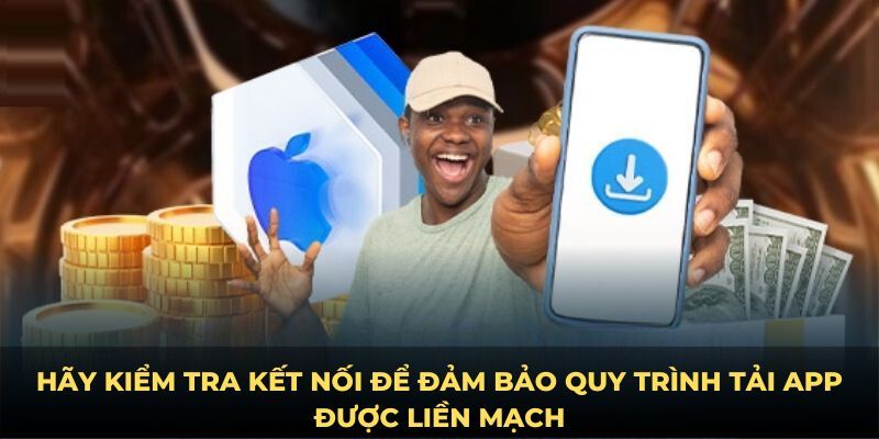 Tải App OKVIP - Nâng Cao Trải Nghiệm Chơi Cho Khách Hàng 6 Kiểm tra kết nối mạng khi cài đặt app OKVIP